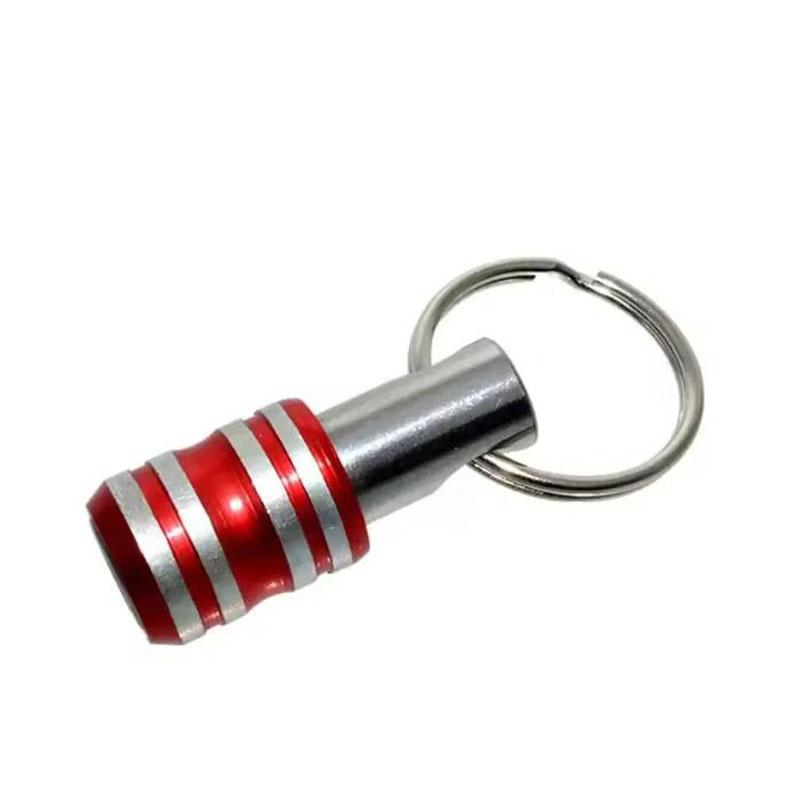 1/4 Inch Hex Shank Screwdriver Bits Holder Extension Bar Drill Screw Adapter Quick Release Easy Change Keychain
