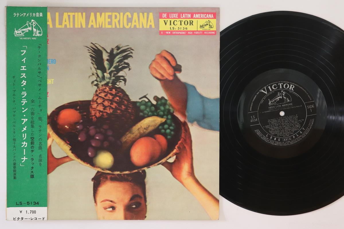 

LP Record VARIOUS - Fiesta Latin Americana LS5134 VICTOR Japan Obi Latin