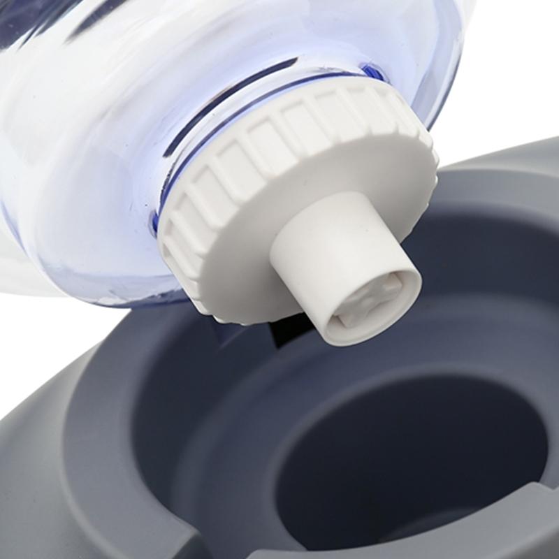 Non-slip Base Pet Dogs Cat Bowls Automatic Water Dispenser Slow Feeding Water Bowl for Feeding Puppies Indoor Food Dish