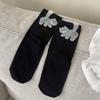1Pair Cartoon Cat Ladies Cotton Socks Breathable And Comfortable Socks For All Seasons