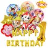 Ed Birthday Party Decorations Balloons Tableware Paper Cups Plates Tablecloth Party Decorating Accessorie For Boy Girl