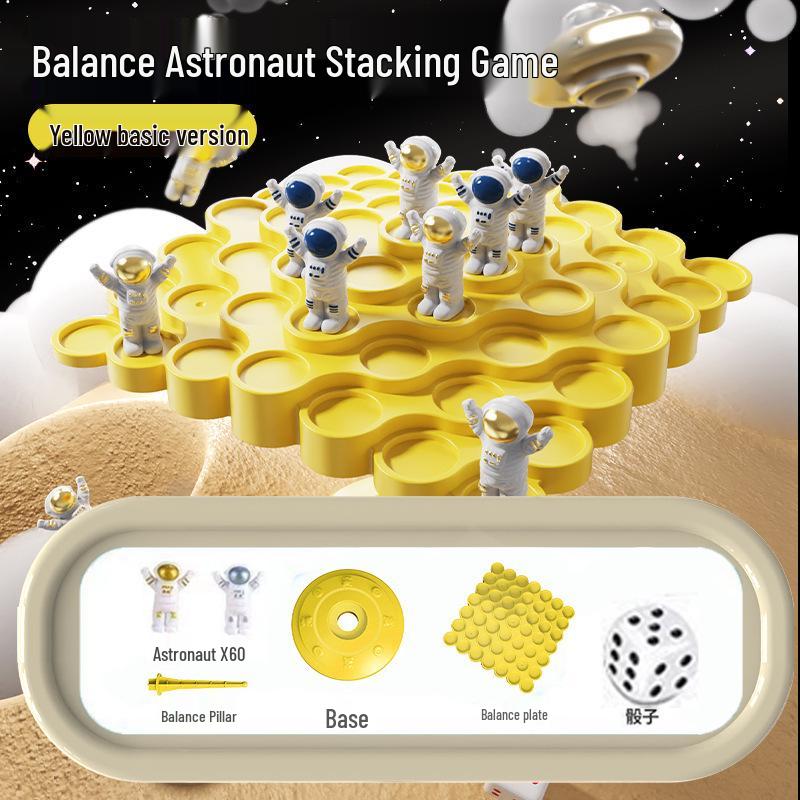 Astronaut Balance Tree: Focus Training & Brain Teaser Game for Children & Parent-Child Interaction.