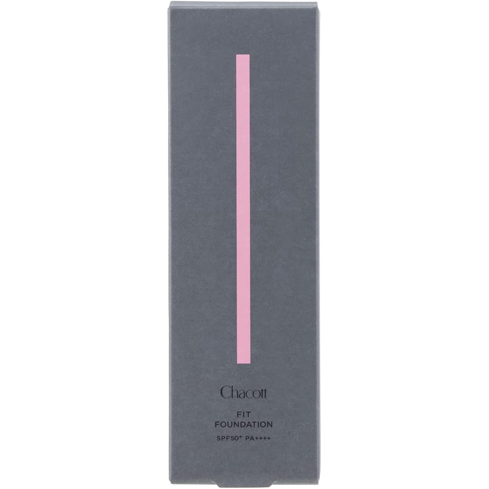 Chacott Fit Foundation Color 571 Natural SPF50+ PA+++ Non-Chemical Formula 39g Cream Foundation