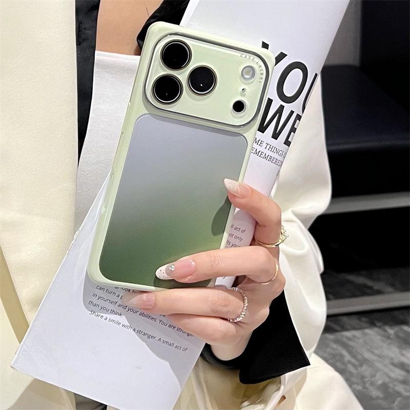 Premium Color Gradient Matte Square Case for Apple iPhone 16 Pro Max/15/14