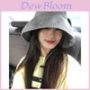 Houndstooth Sun Hat With Wide Brim For Sun Protection And Fashion In Spring And Summer