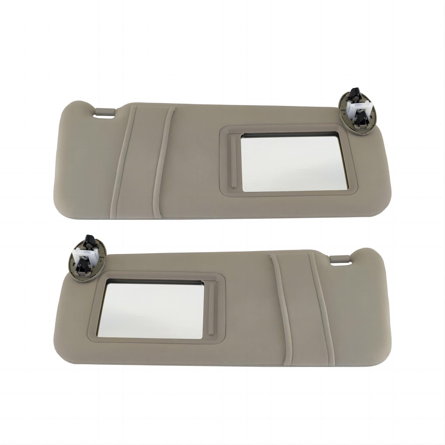 74320-06800-B0 74310-06770-B0 74320-06800-E0 74310-06770-E0 New Car Visor with Lights Left Right For Toyota Camry 07-11 Beige Left 1 Pcs