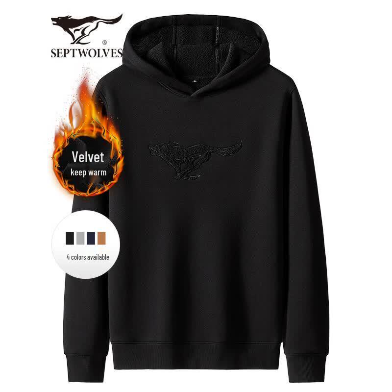

Septwolves Men s Hooded Fleece Sweatshirt 2XL