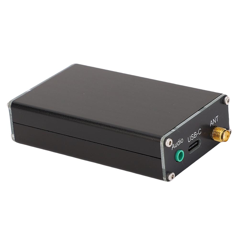 FM Transmitter LCD Frequency Display Stereo Broadcast Transmitter with 1M Telescopic Antennae 2KM