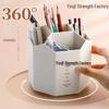 360° Rotating Multi-compartment Desk Organizer Pen Holder for Classroom or Office