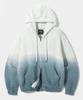 Dimiteulibeullaeg 2Way Essential Gradient Hairy Zip-Up Hoodie_Blue Ivory