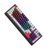 T WOLF T50 RGB Mechanische Tastatur 98 Tasten Hot-Swap Blue Switch mit Dynamischer Beleuchtung Ergonomisches Design für PC