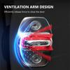 SEAMETAL 4pcs Universal Car Door Lock Buffer Silicone Shock Absorber Pad Door Buckle Cushion Reduce Noise Anti-Vibration