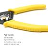 For FTTH 3 Hole Fiber Stripping Pliers Durable Three-hole Fiber Optic Stripper with Anti-slip Handle Wire Strip Pliers