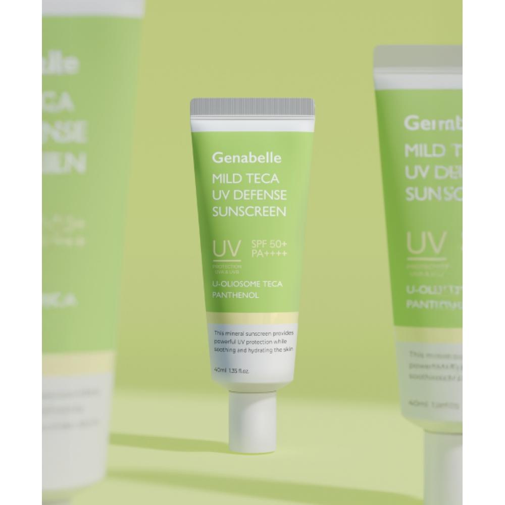 Genabelle Mild Teca Uv Defense Sun Cream Spf + Pa + + + + 40ml