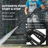 1800W High Pressure Washer, 150 Bar Pressure, 420 L/h Flow, Portable Power Washer Jet Wash Cleaner with Adjustable Nozzle, 6M Hose, Hose Reel
