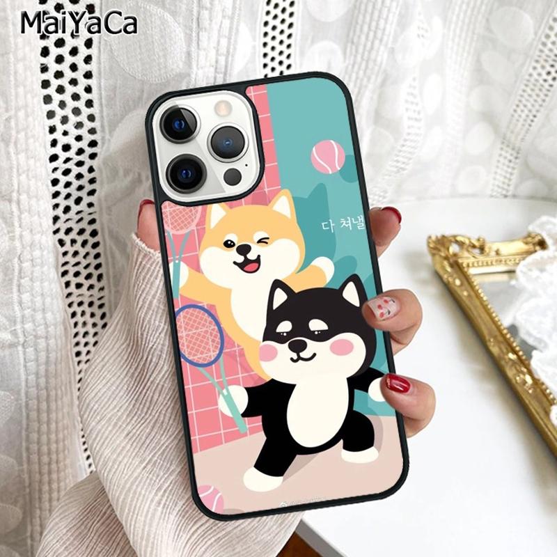 Shiba Inu Cute Cartoon Art Phone Case Cover For iPhone 17 Air 16 15 plus 11 12 13 14 pro max shell coque