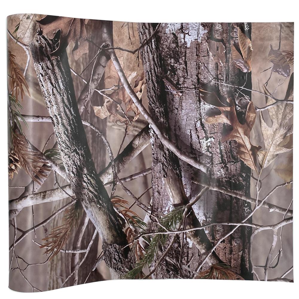 

Камуфляжная виниловая пленка для обертывания автомобиля, наклейка на автомобиль без пузырей, самоклеящаяся наклейка на автомобиль, камуфляж, лес, натуральная наклейка, украшение 10cmx150cm