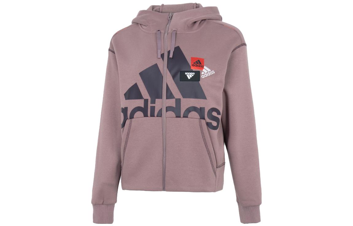 Adidas Jackets Women s Light Purple Hooded Moderate Other HM5299 S