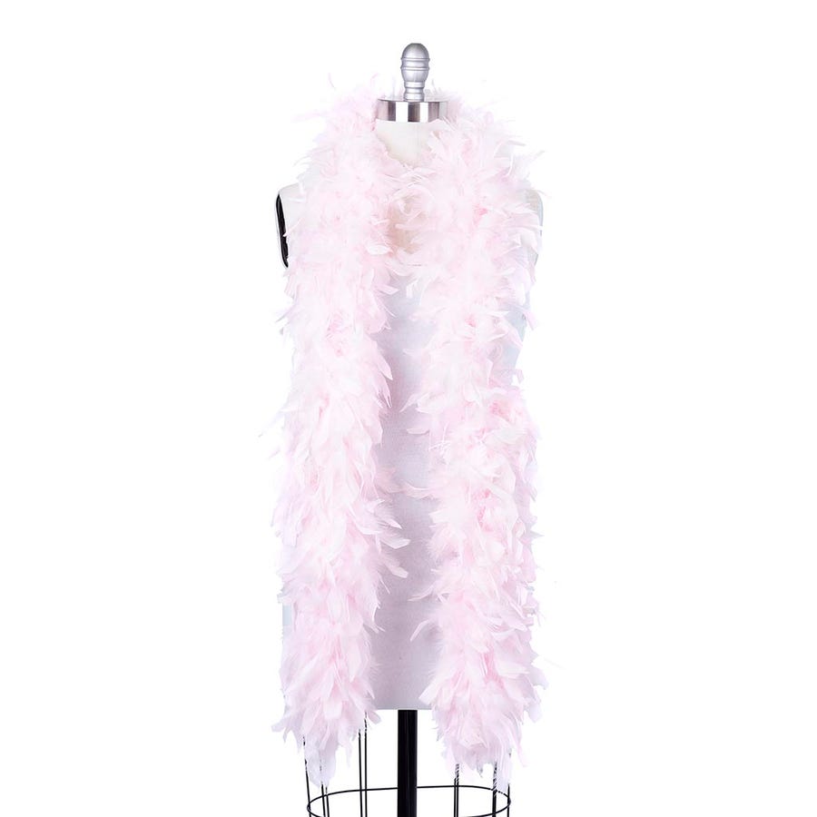 DIY Pink Turkey Feather Boa 60g 2M Soft Marabou Boa for Bridal Wedding Carnival Dress Decoration DIY Craft Photo Shoot Accessory
