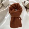 Korean Scarf Lightweight Warm Winter Wear Neck Wrap For Women Men