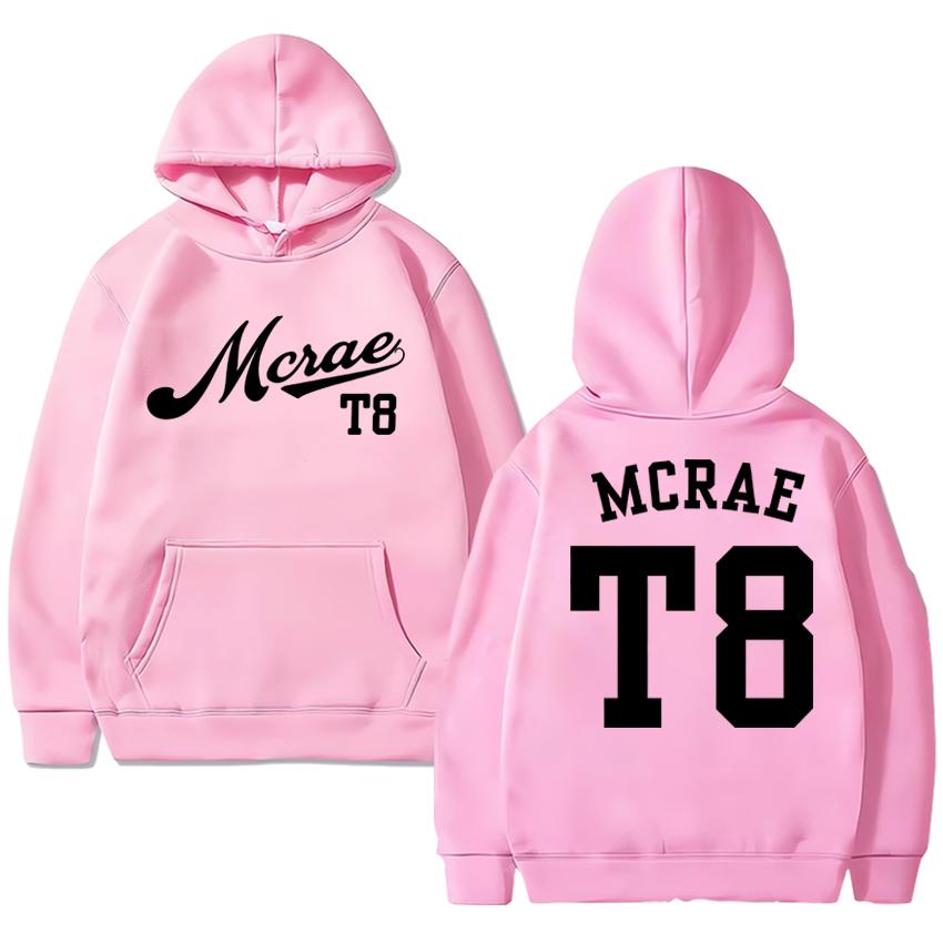 Tate Mcrae T8 Concert 2025 Double Sided print black Hoodies Men women fashion Y2k pullovers Unisex Fleece Long sleeve Sweatshirt