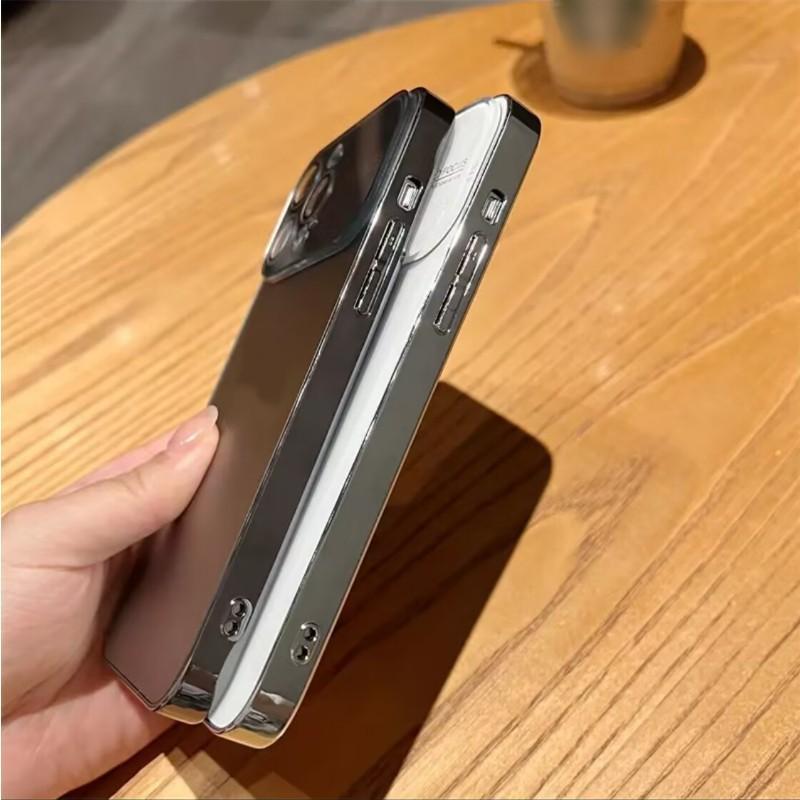 Applicable to iPhone11PROMAX large window mobile phone case electroplating matte Apple 11 integrated goggles protective case 11