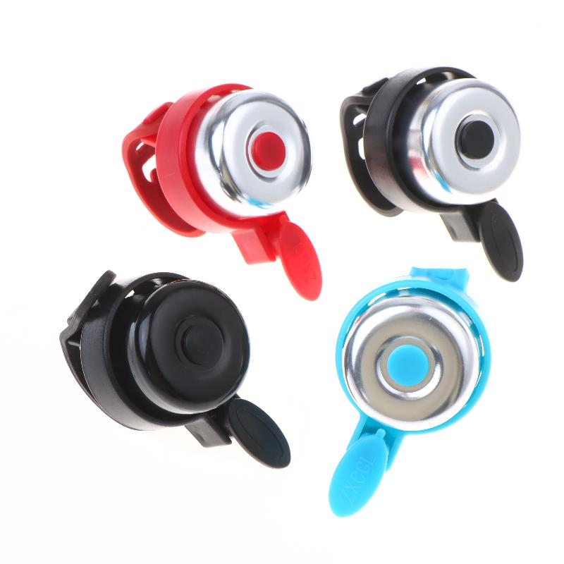 Bicycle Bell Mountain Road Bike Aluminum Alloy Horn Sound Alarm Safety Cycling Handlebar Ring Strap Fixed Easy Install