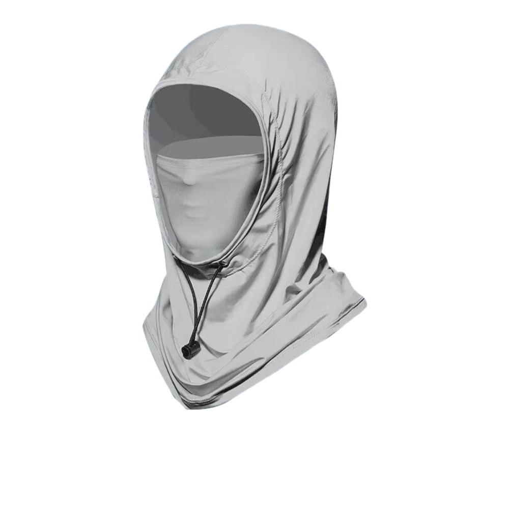 Adjustable Balaclava Face Cover UV Protection UV Protection Veil Sunscreen Ice Silk Mask  Riding
