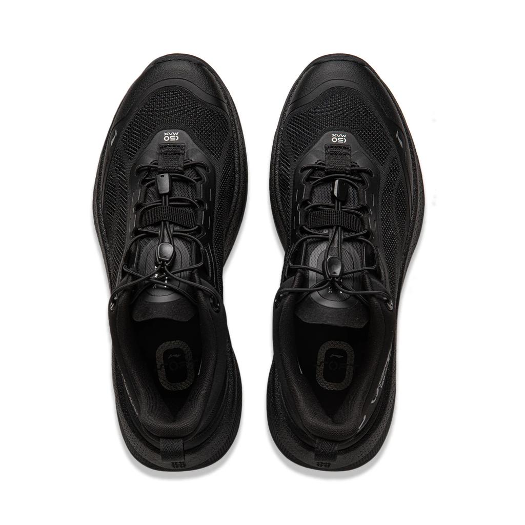 New LiNing SOFT GO MAX Slip Resistant, Abrasion Resistant, Breathable Low top Casual Shoes Men's Black AGLU037-1