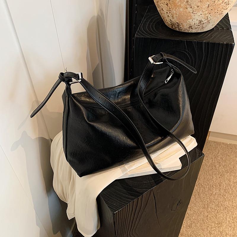 Ielgy Underarm Bag Ladies Large-Capacity Tote Bag High-End Texture Commuter Shoulder Messenger