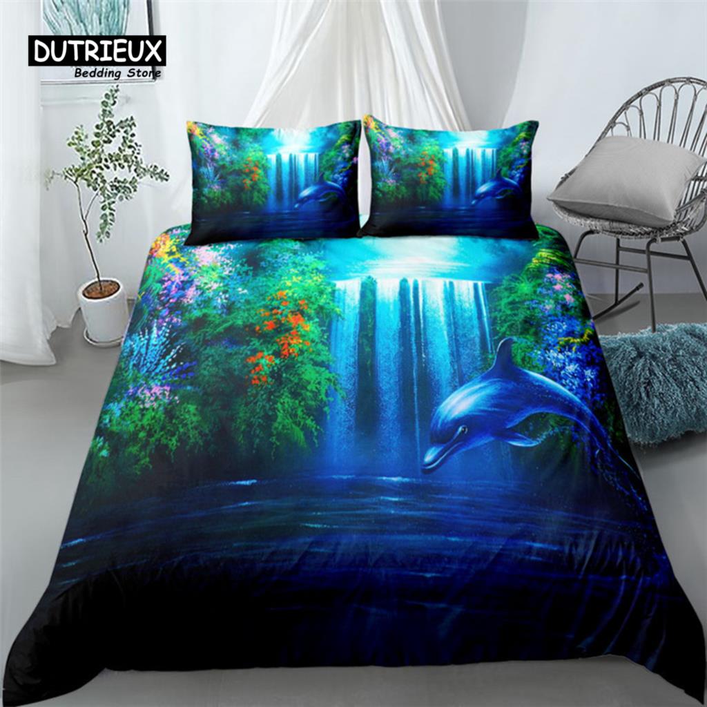 Soft And Comfortable Stylish Pattern Duvet Cover Set With Duvet Cover And Pillowcases King Queen Twin Sizes For All Ages