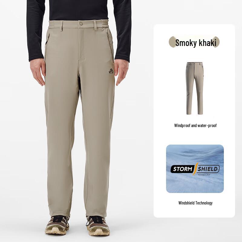Pechoin Men s Windproof Thermal Softshell Pants M