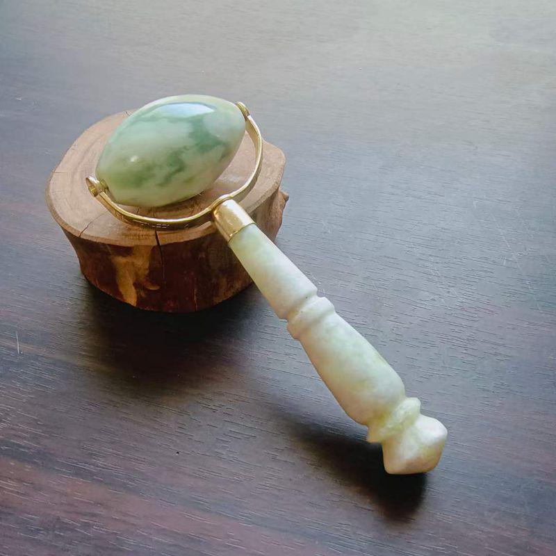 Xiuyan Jade Facial Massager Roller & Stick Xiuyan Jade массажера