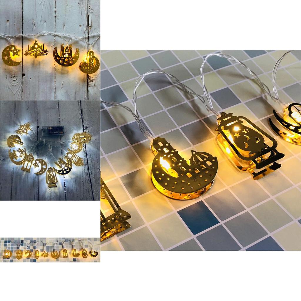 Exquisite Eid Mubarak Ramadan Led Fairy String Light For Festive Home Decor
