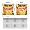 Maruchan Ramen Noodle Soup Pillow Case  Custom Pillow Cover For Sofa Home Decor Novelty Pillowcases