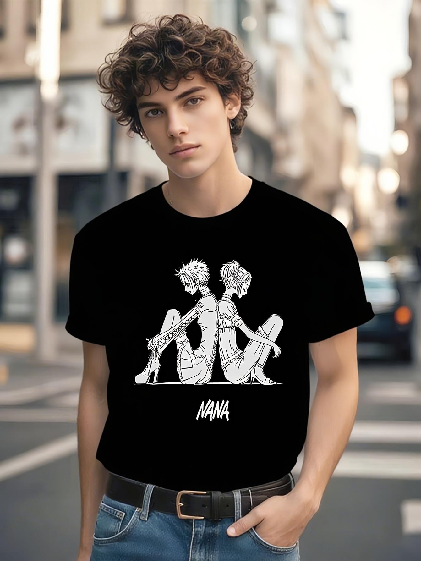 NANA Osaki Graphic Tshirt Graphic Tshirt - Black Casual H... S