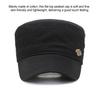 Peaked Cap Traveling Baseball Accessories Portable Sun Hat Banquet Solid Cotton Design Simple Color Head Shaped