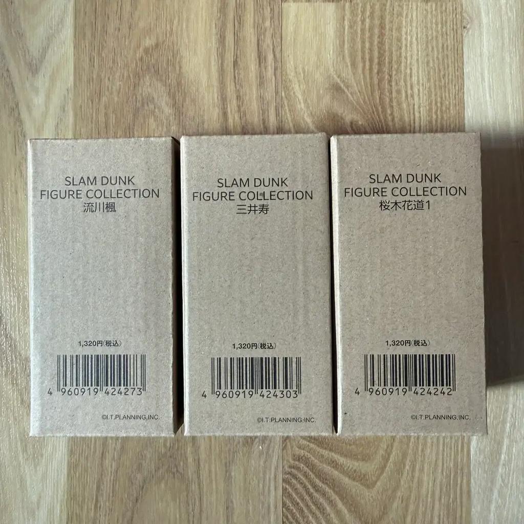 SLAM DUNK SD Figure Collection (3 Types) Seo Tae-eun Jeongdaeman Kang Baek-ho Used