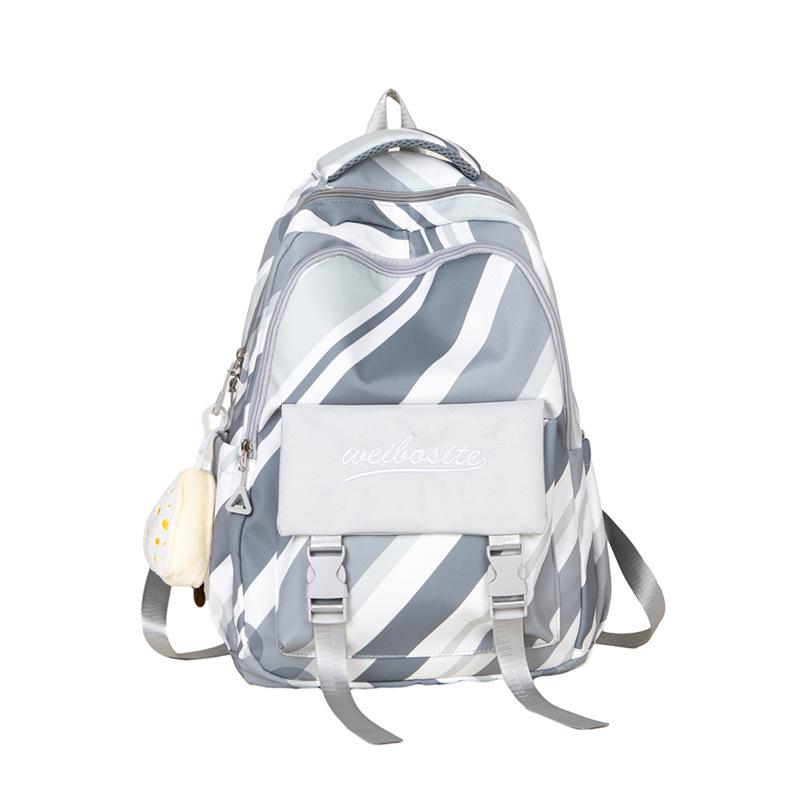 

Рюкзак мужской граффити студенческий школьный женский рюкзак серый