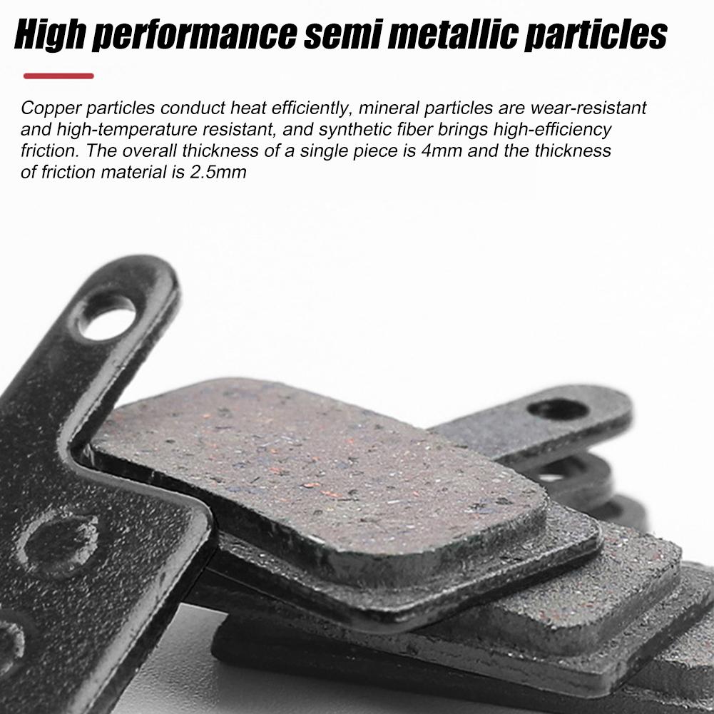 Bicycle Disc Brake Pads Metal Brake Pads Mute Mountain Bike Disc Brakes Pads Bicycle Brake Pads for Shimano M485 M495 M395