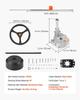 Outboard Steering System 16\' Outboard Steering Kit 16 Feet Boat Steering Cable with 13\" Wheel Durable Marine Steering System