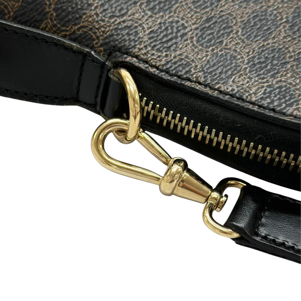 CELINE MC98-2 Handbag Brown Women 2-way Macadam used