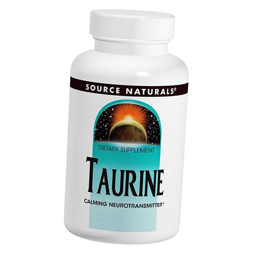 

Таурін, Taurine 1000, Source Naturals 240капс (27355006) 120caps