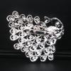 Rhinestone Peacock Brooches Crystal Animal Brooch Pin Wedding Jewelry Gift Party
