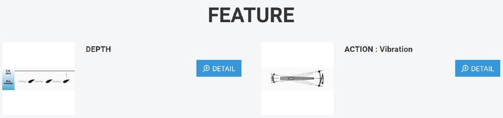 Yo Zuri Rattl'n Vibe 75 mm Vibration Sinking Lure R1356-BT (1802)