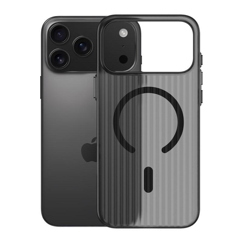Corrugated magnetic attraction is suitable for Apple 11promax mobile phone case iphone11plus protective case 11pro matte 11.