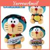 Cute Black Kitty Plush Toy Cartoon Anime Stuffed Animal Doll For Kids Short Plush Customizable Design 20cm/110g