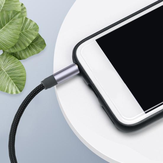 Headphone Splitter 2 in 1 High Fidelity Lossless Nylon-Braided Dual 3.5mm Male Microphone Audio to 3.5mm Female Adapter Cable Computer Accessories