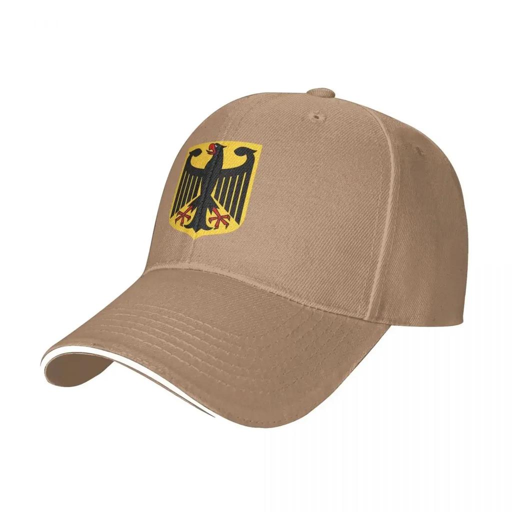 Deutschland Baseball Caps Hip Hop Eagle Coat of Arms Sandwich Cap Unisex Style Adjustable Caps Hat Workouts