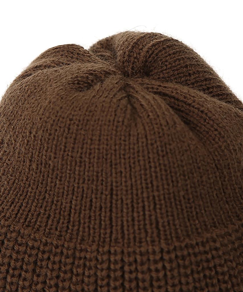 Eondeokeonteulol Winter Short Beanie Beanie / Monk Fit / Brown